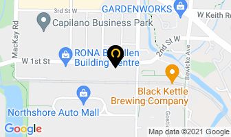 North Shore Plumbing And Heating in North Vancouver map