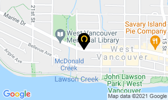 North Shore Reading Town Ltd in West Vancouver map