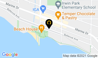 North Shore Smile in West Vancouver map