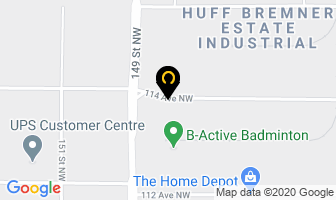 North Shore Steel Products Ltd in Edmonton map