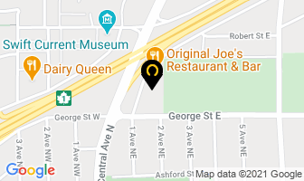 North Side Medical Clinic in Swift Current map