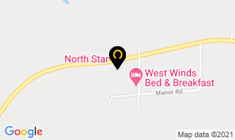 North Star Motel in Kimberley map