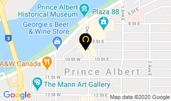 North Star Signs in Prince Albert map
