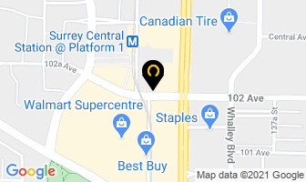 North Surrey Dental Clinic in Surrey map