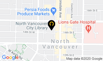 North Vancouver City Library in Candiac map