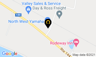 North West Yamaha in Saint Andrews map
