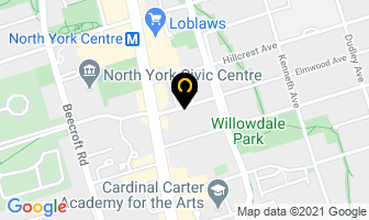 North York Vision Centre in Orillia map