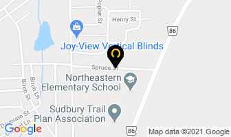 Northeastern Elementary School - Rainbow District School Board in Garson map