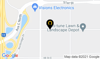 Northend Warehousing in Saskatoon map
