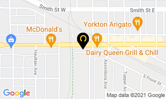 Northern Auto Leasing in Yorkton map