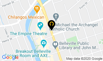 Northern Cleaners Pinnacle in Belleville map