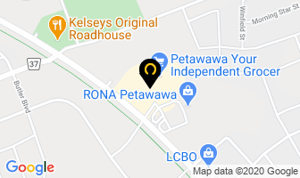 Northern Credit Union in Petawawa map