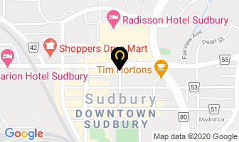 Northern Door Control in Sudbury map
