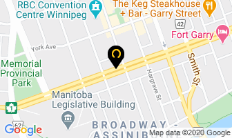 Northern Flood Arbitrator in Winnipeg map