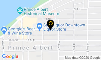 Northern Funeral Service in Prince Albert map