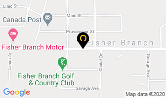 Northern Garage in Fisher Branch map
