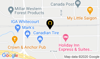 Northern Gateway Public School in Whitecourt map