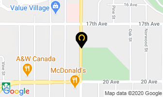 Northern Immigration Services in Prince George map