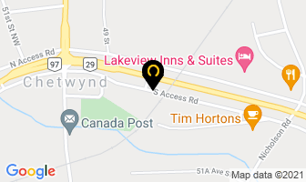 Northern Industrial Sales Ltd in Chetwynd map