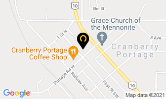 Northern Inn in Cranberry Portage map
