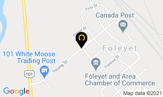 Northern Lights Restaurant in Sudbury District map