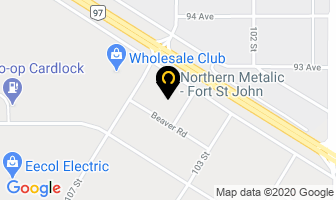 Northern Metalic Sales (Fsj) Ltd in Brampton map
