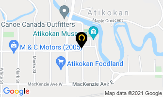 Northern Ont Curling Assoc in Atikokan map