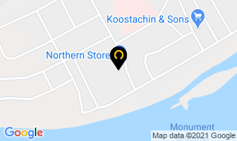Northern Store in Kenora, Unorganized map