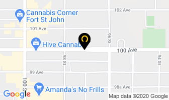 Northern Therapeutics in Fort St. John map