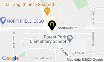 Northfield Dental Clinic in Nanaimo map