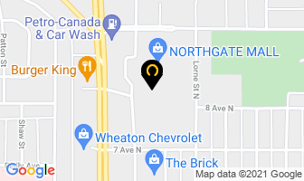 Northgate Mall in Regina map