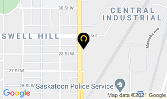 Northgate Motor Inn in Saskatoon map