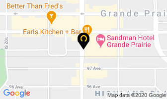 Northland Properties Ltd in Grande Prairie map
