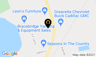 Northland Truck Centre in Bracebridge map