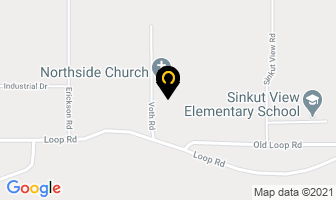 Northside Christian School in Vanderhoof map