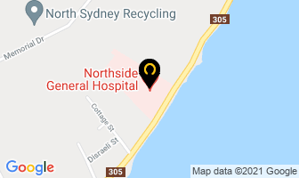 Northside General Hospital in Elmsdale map