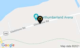 Northumberland Arena in Murray River map