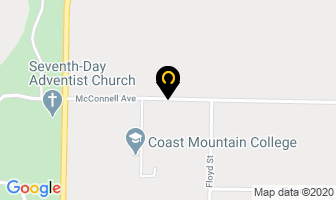 Northwest Community College Terrace Campus in Terrace map