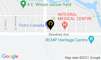 Northwest Denture Clinic in Regina map