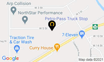 Northwest Fuels Ltd in Antigonish map