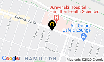 Norton Dental Hamilton in Hamilton map