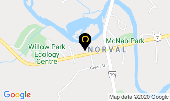 Norval Plumbing in Halton Hills map