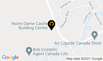 Notre Dame Castle Building Centre in Arnprior map