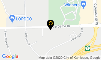 Notre Dame Tire Ltd in Kamloops map