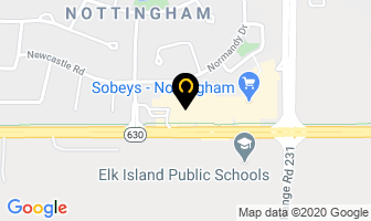 Nottingham Dental in Sherwood Park map