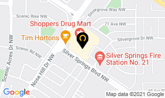 Nottinghams Pub in Calgary map