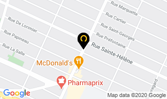 Nouilles Orientales in Longueuil map