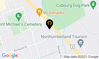 Nourish Your Sole in Cobourg map