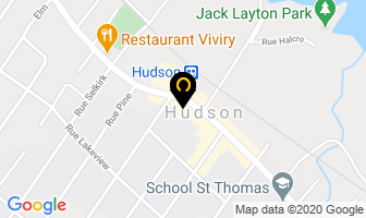 Nova Hudson in Hudson map