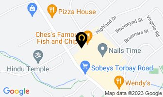 Nova Injury Law in St. John's map
